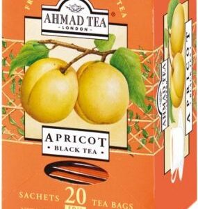 Ahmad Tea London Apricot Tea Morela 20 torebek (w kopertach aluminiowych)