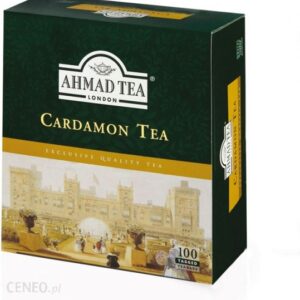 Ahmad Tea London Ceylon Cardamon Tea 100 torebek (z zawieszką)