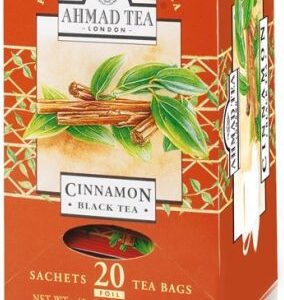 Ahmad Tea London cinnamon tea herbata cynamonowa 20 torebek w kopertach aluminiowych