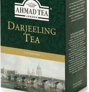 Ahmad Tea London darjeeling tea liściasta 100g kartonik