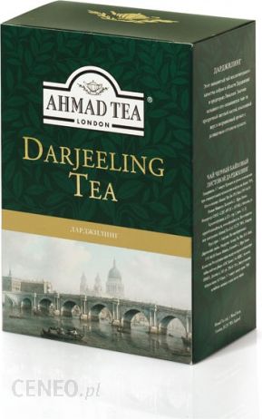 Ahmad Tea London darjeeling tea liściasta 100g kartonik