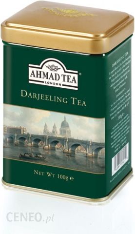 Ahmad Tea London Darjeeling Tea liściasta 100g (puszka)