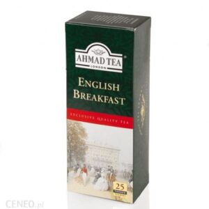 Ahmad Tea London english breakfast tea 25 torebek z zawieszką