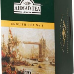 Ahmad Tea London English Tea No.1 20 torebek w kopertach aluminiowych
