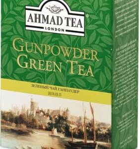 Ahmad Tea London green tea gunpowder herbata zielona liściasta 100g paczka