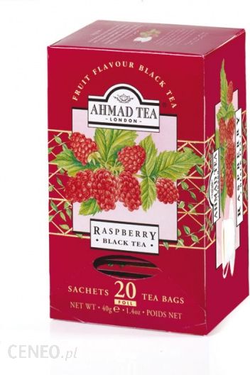 Ahmad Tea London Raspberry Tea – Malina 20 torebek (40g)