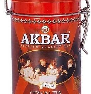 Akbar Ceylon Herbata Liściasta Puszka 100G