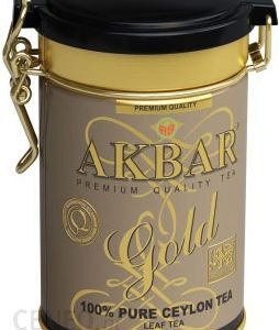 Akbar Tea Gold Ceylon liściasta 100g (Ekskluzywna puszka)