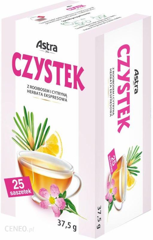 Astra Herbata Czystek Z Rooibosem I Cytryną 375G 25T