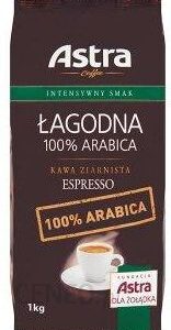 Astra Łagodna Intensywny Smak Espresso Kawa Ziarnista 1Kg