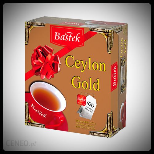 Bastek Herbata czarna Ceylon Gold 100 torebek