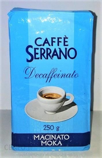 Bezkofeinowa Kawa Vergnano Serrano Decaffein. 250g