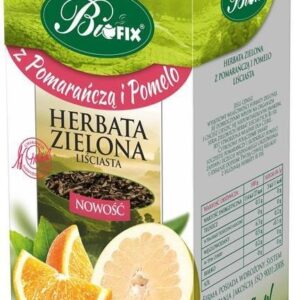 Bifix Bi Fix Zielona Z Pomarańczą I Pomelo Herbata Liściasta 100G