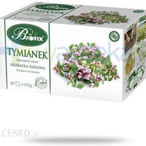 BiFix Tymianek herbatka ziołowa 20 torebek