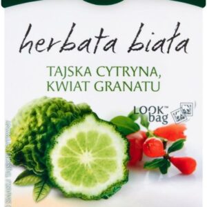 Big-Active Big-Active Herbata biała tajska cytryna i kwiat granatu 30 g (20 torebek)