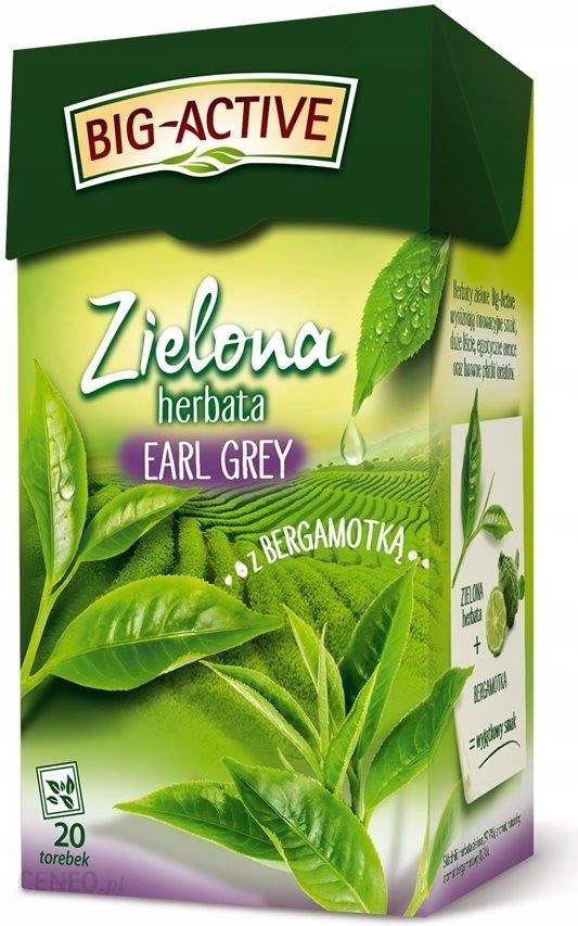 Big Active Herbata Zielona Earl Grey Z Bergamotką 1