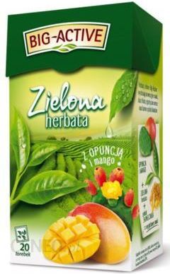 Bio-active Herbata zielona z opuncją expresowa 20tb 36g