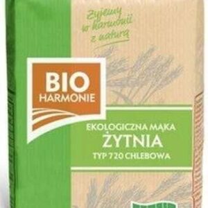 Bio Harmonie Mąka Żytnia Typ 720 Chlebowa 1Kg Eko