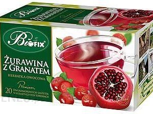 Biofix Premium żurawina z granatem Herbatka owocowa 40g (20torebek)