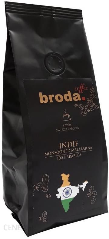 Broda Coffee Świeżo Palona Monsooned Malabar Czarna 1Kg