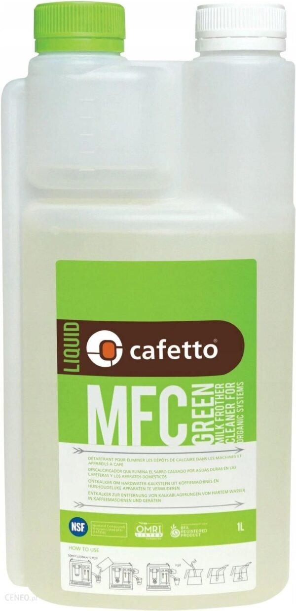 Cafetto - Mfc Green 1l Płyn Do Czyszczenia