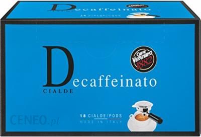 Caffe Vergnano Decaffeinato Włoska Bezkofeinowa W Saszetkach Import 18Szt