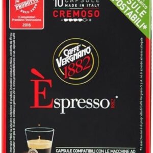 Caffe Vergnano Nespresso Cremoso Włoska Kawa 10Kaps.