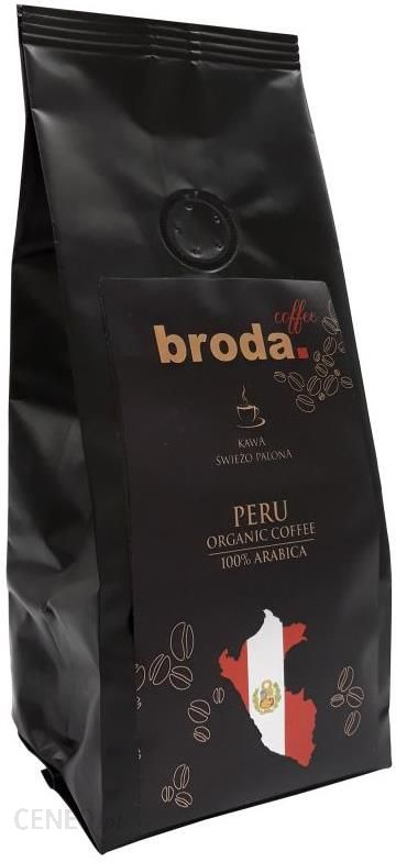 Coffee Świeżo Palona Broda Peru Czarna 0