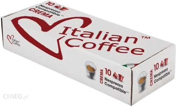Crema Italian Coffee Kapsułki Do Nespresso 10 Kapsułek
