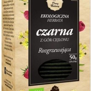 Dary Natury Herbata Czarna Rozgrzewająca Eko X25 Sasz