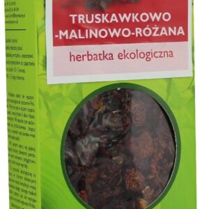 Dary Natury Herbatka Truskawkowo-Malinowo-Różana Bio 100g
