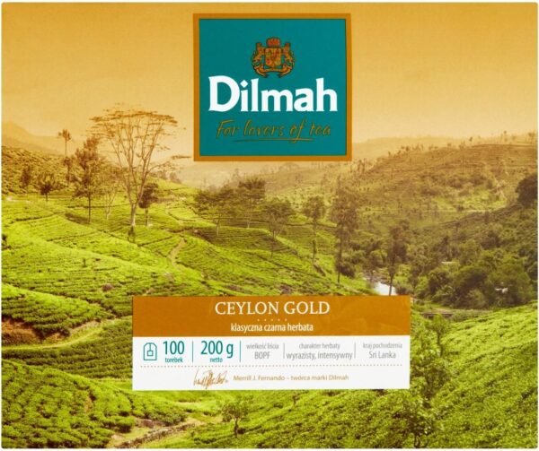 Dilmah ceylon gold 100x2g