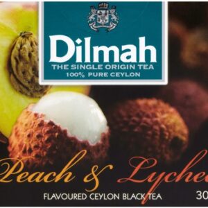 Dilmah Czarna Herbata Aromat Brzoskwini I Lychee 20X1.5G