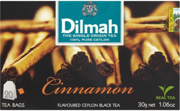 Dilmah Czarna Herbata Aromat Cynamonu 20X1.5G