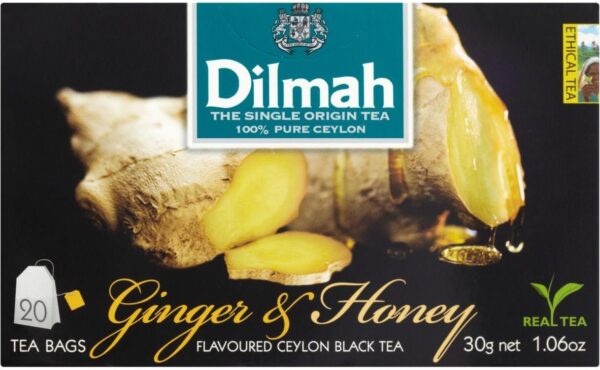 Dilmah Czarna Herbata Aromat Imbiru I Miodu 20X1.5G