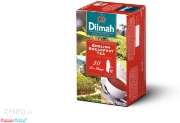 Dilmah Czarna Herbata Gat. Angielska Śniadaniowa 50X2G