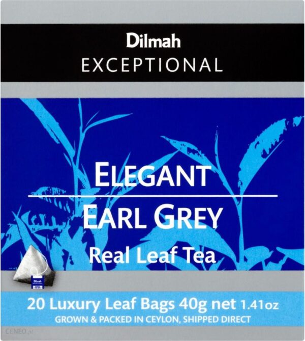 Dilmah Exceptional Herbata Earl Grey 20 Torebek