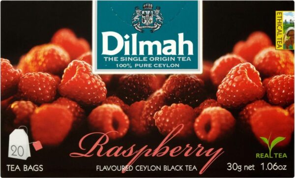 Dilmah malinowa herbata expresowa czarna 20tb 30g