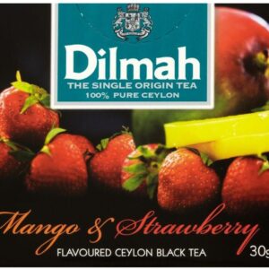 Dilmah Truskawka i mango Herbata czarna 20x1