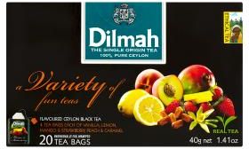 Dilmah Zestaw Czarnych Aromatyzowanych Herbat 40G 20 Torebek