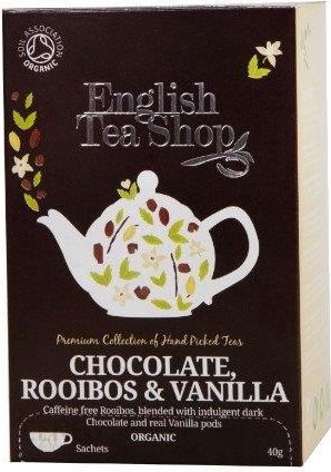 English Tea Shop Chocolate Rooibois Vanilla 20 Saszetek