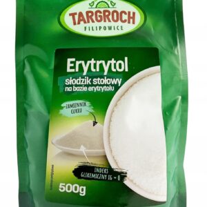 Erytrol Erytrytol Naturalny Słodzik 500 G