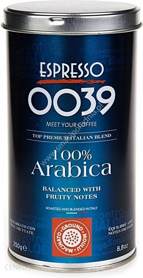 Espresso 0039 100% Arabica Kawa Mielona 250g Puszk