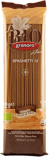 GRANORO Makaron pełnoziarnisty spaghetti BIO 500g