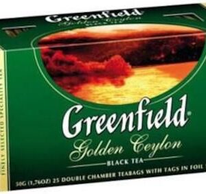 Greenfield Golden Ceylon Czarna Herbata W Saszetkach 50G
