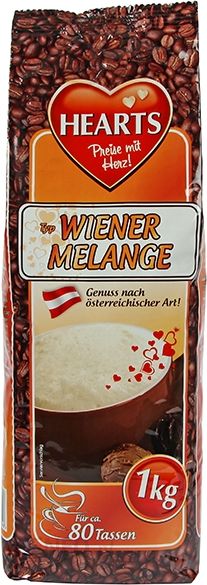 HEARTS kawa rozpuszczalna Wiener melange 1kg