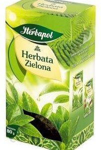 Herbapol Herbata Zielona Liściasta 80 G