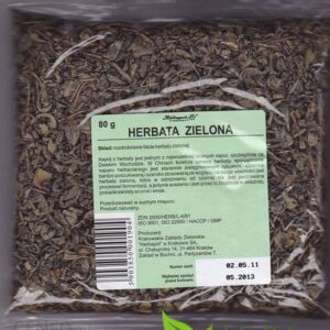 Herbapol zielona herbata liściasta 80g