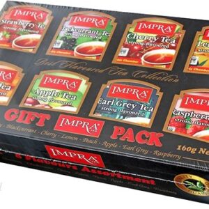 IMPRA 160g Zestaw czarnych herbat aromatyzowanych