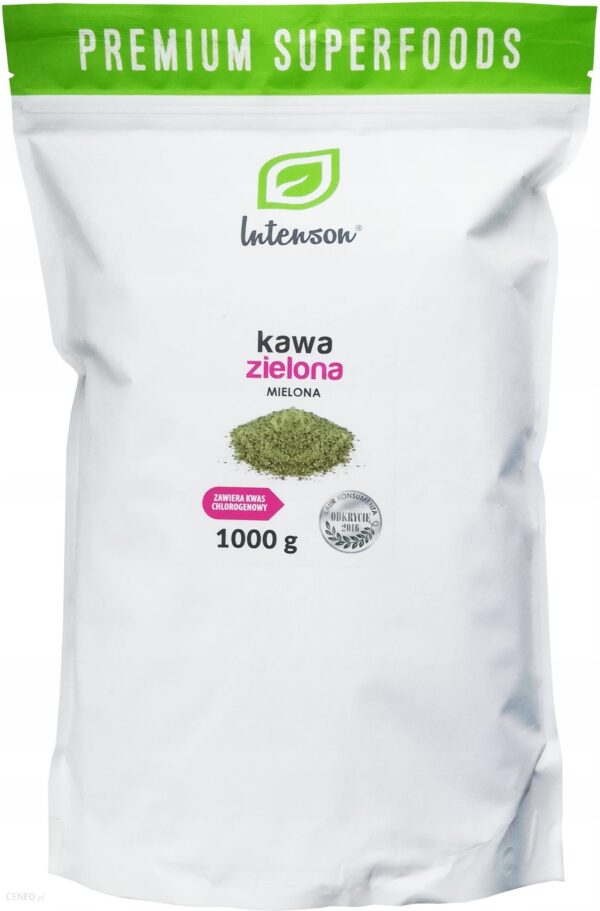 INTENSON Kawa zielona mielona 1kg